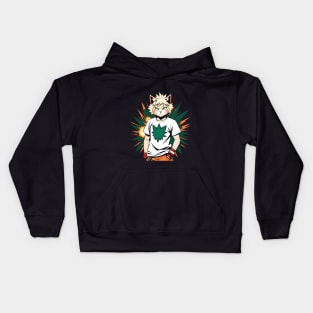 Bakugo Cat in Tee Kids Hoodie